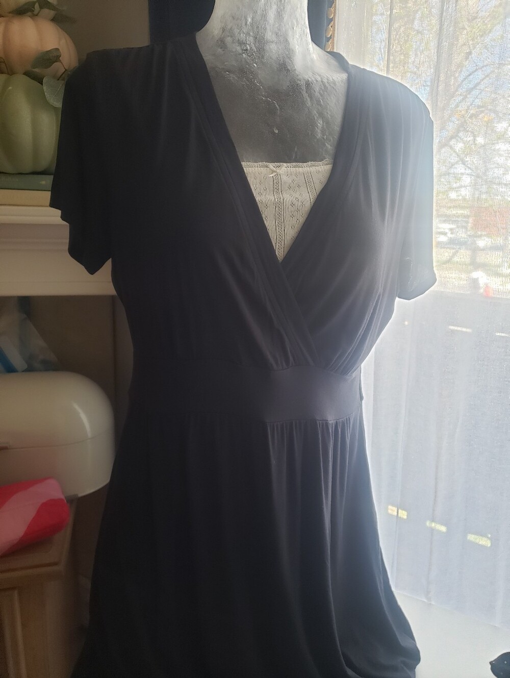 L.L. Bean Women's Black Dress In Large